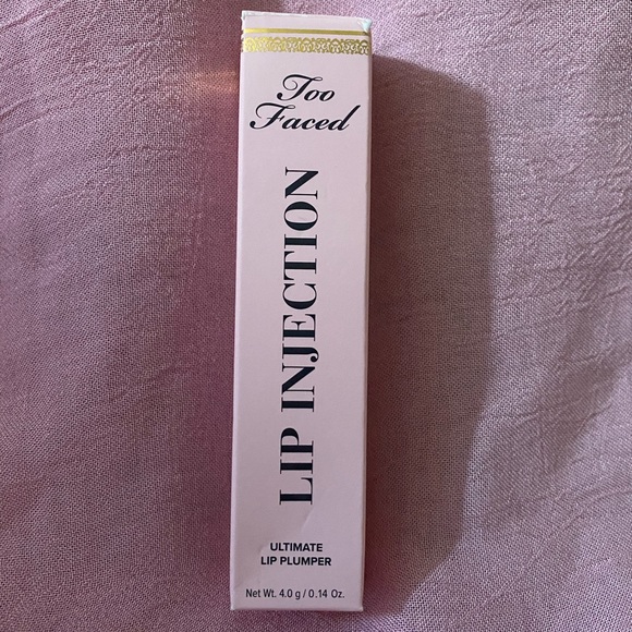 NEW Too Faced Lip Injection Ultimate Lip Plumper Clear Gloss - Picture 4 of 7